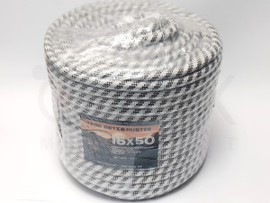 Трос ФАЛ надпотужний Onyx&Hunter 16x50 16мм 50м Зусилля на розрив: 3000кг, мотузка, канат, шнур