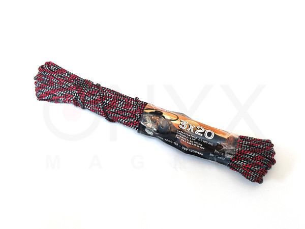 Трос ФАЛ рибальський 3мм 20м  Onyx&Hunter  Зусилля на разрив 100кг, мотузка, канат, шнур
