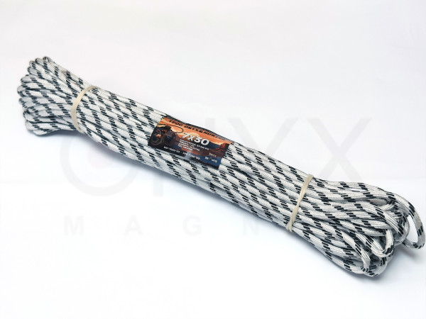 Трос човновий Onyx&Hunter 7x30 помаранчевий 7мм 30м Зусилля на розрив 600кг, мотузка,канат,шнур