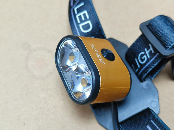 Яскравий ліхтарик Led Power K-28 T6x2 зі світлодіодом CREE T6 Золотий