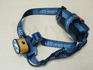Яскравий ліхтарик Led Power K-28 T6x2 зі світлодіодом CREE T6 Золотий