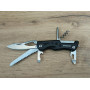 Туристичний ніж-мультитул Traveler MS-001 Black  з чохлом