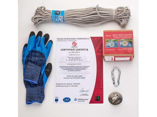 Односторонній пошуковий магніт F120x1 (160кг)