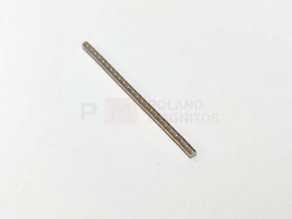 Неодимовий магніт малий диск (шайба) 2х2мм
