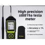 Цифровий вимірювач магнітного поля Smart Sensor F5 ST8819A тесламетр гаусметр