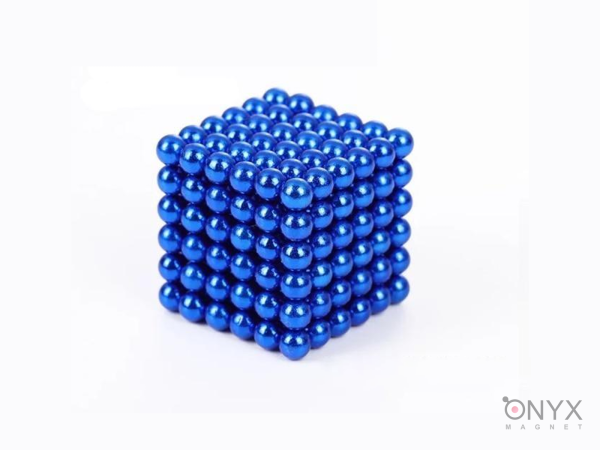 Антистресс іграшка магніт NeoCube — конструктор 216 шт Синій