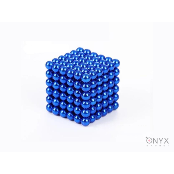 Антистресс іграшка магніт NeoCube — конструктор 216 шт Синій