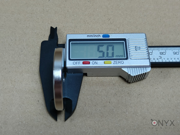 Неодимовий магніт диск 40x5мм під потай 4.5/7.5мм (зенковка)
