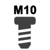 Різьба: М10