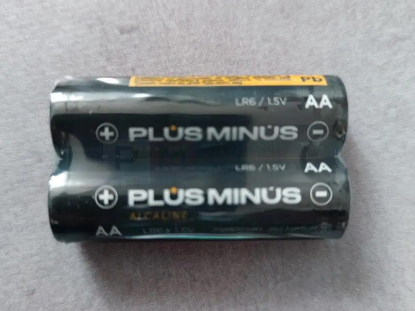 Лужні батарейки AA (пальчикові) Plus Minus LR6 (ціна за шт)