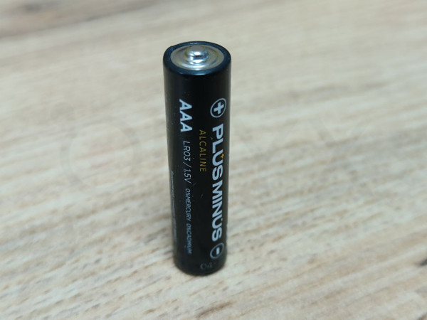 Батарейка  ALKALINE мініпальчикова, AAA, 1,5v, лужна, "Plus minus", ALKALINE POWER (ціна за шт)