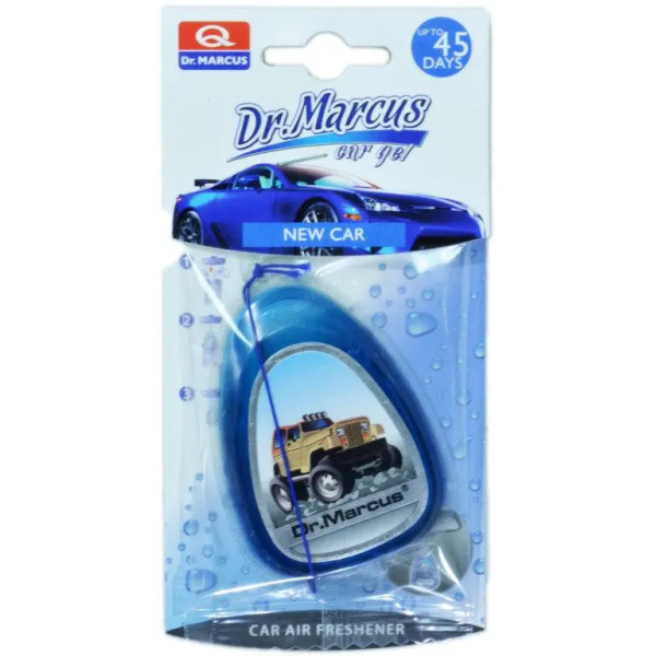 Ароматизатор Dr. Marcus Car Gel New Car (Нова Машина) 10 мл гель подвесной