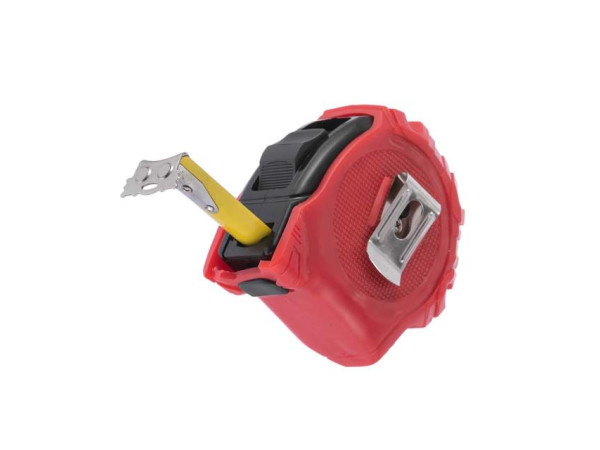 Рулетка з металевим полотном, з фіксатором, 5 м, 19 мм, "Магніт" INTERTOOL MT-0505