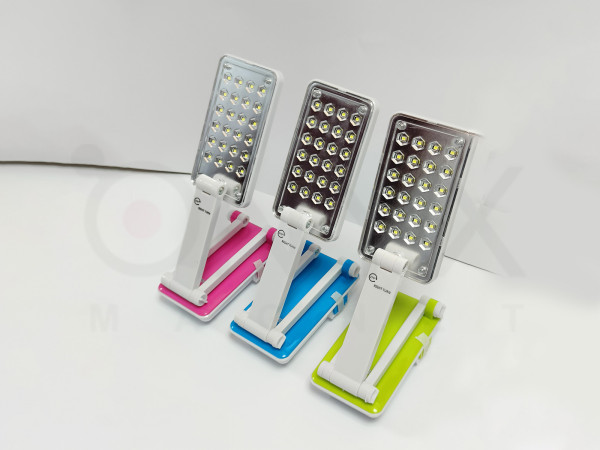 Настільна діодна лампа 24 діода Topwell Optimus 1019 pink, blue, green (Трансформер)
