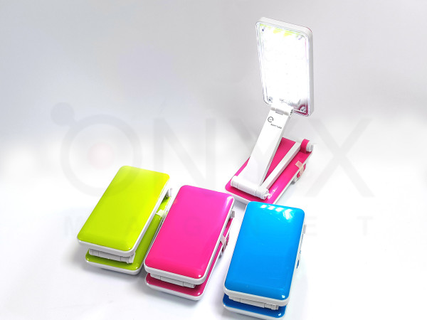 Настільна діодна лампа 24 діода Topwell Optimus 1019 pink, blue, green (Трансформер)