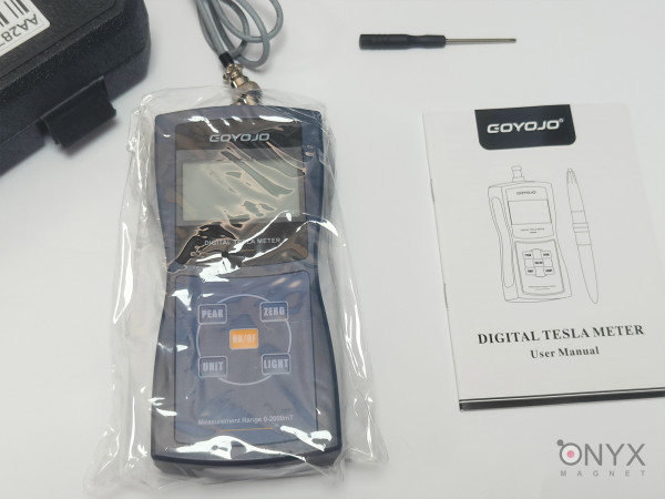 Тесламетр Goyogo GT-1 129 A Magnet Tesla Gauss +-1% Високоточний тестер магнітного поля